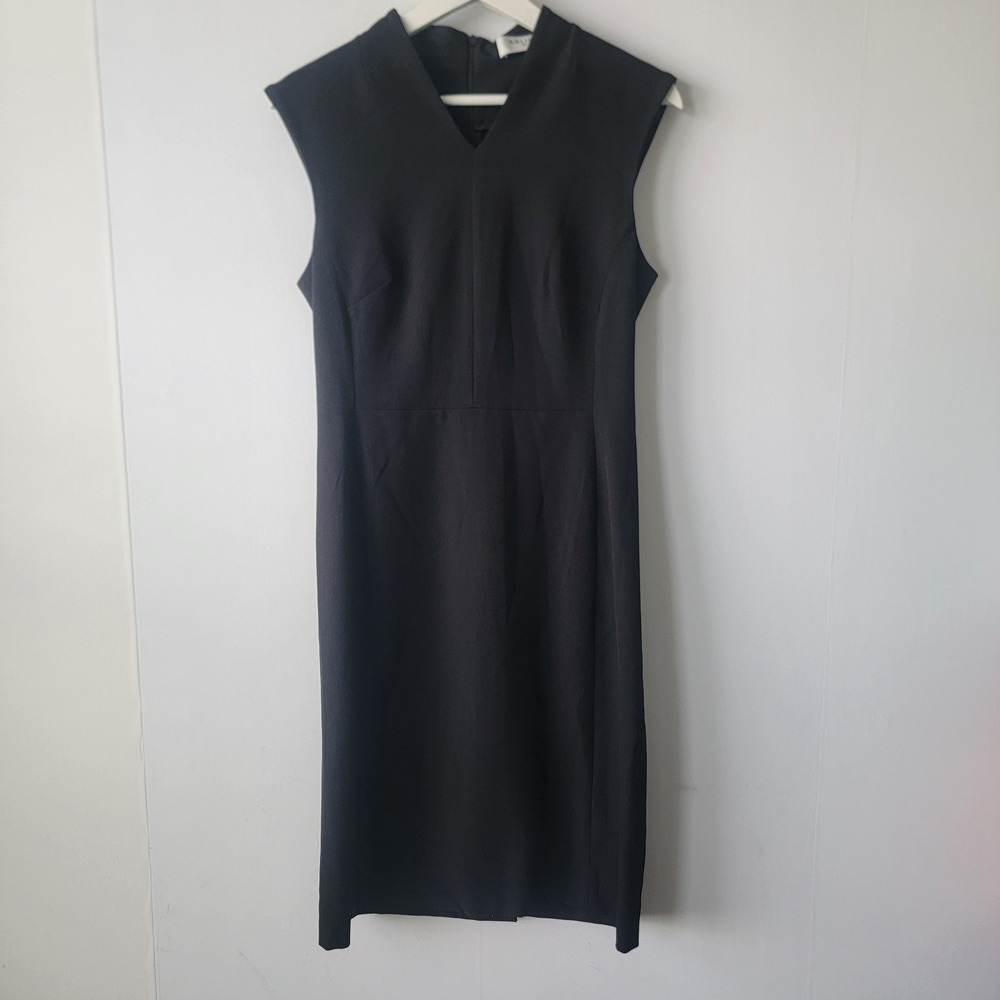 mm.lafleur women's The Katie Dress size 4 crew neck Sleeveless Work Career